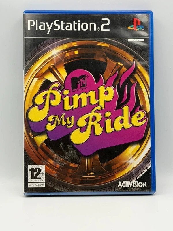 MTV Pimp My Ride PS2 PlayStation 2, 1 speler, Racen en Vliegen, Sony, Ophalen of Verzenden