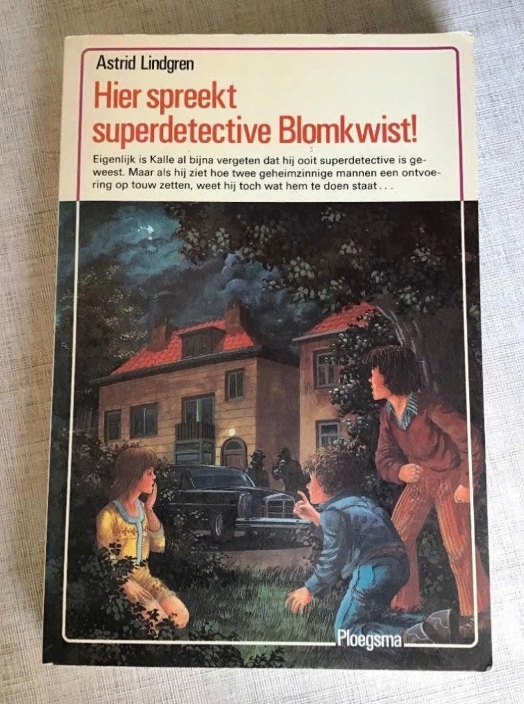 Hier spreekt superdetective Blomkwist door Astrid Lindgren, Ophalen of Verzenden, Gelezen, Fictie algemeen