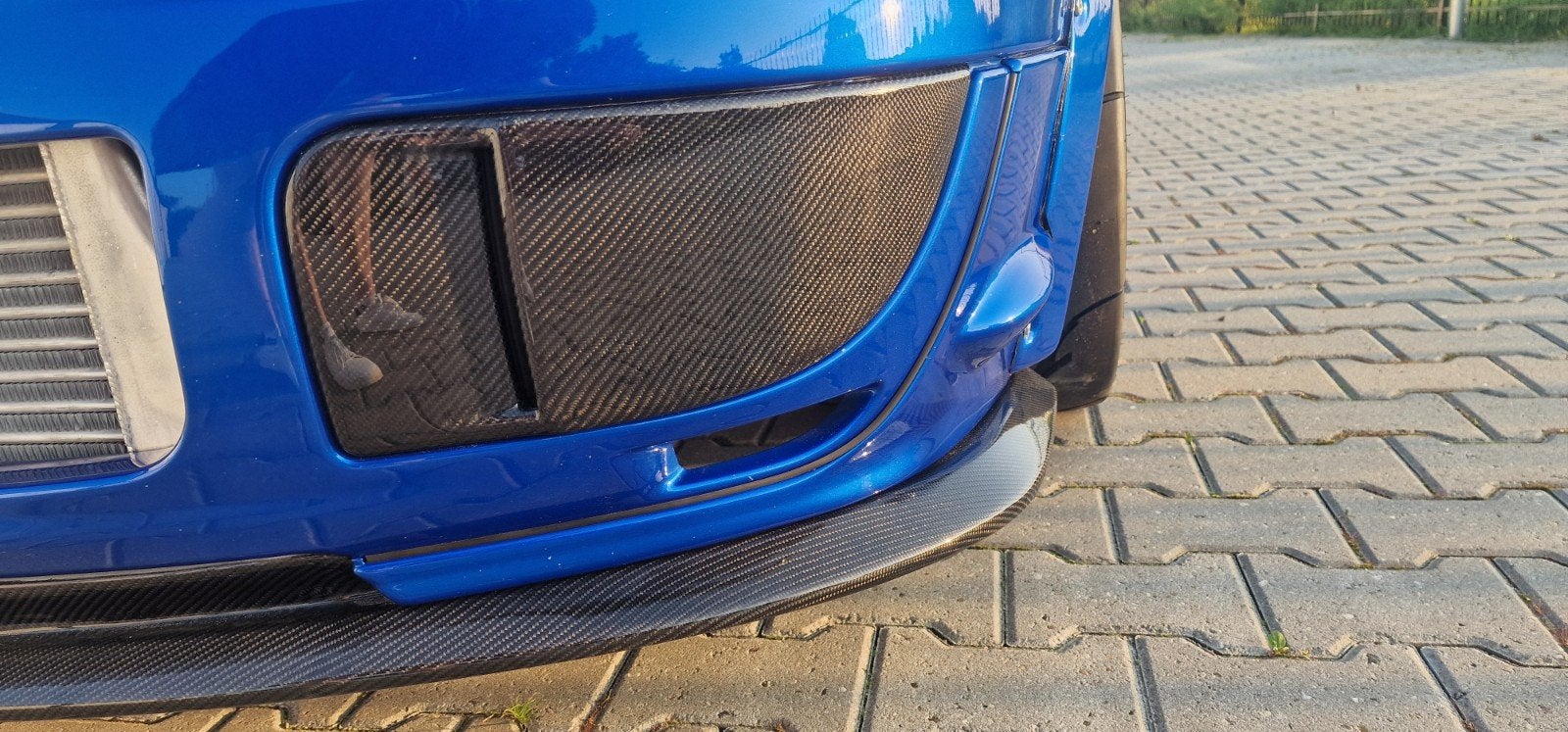 Carbon mistlamp covers subaru impreza blobeye, Ophalen, Nieuw, Subaru, Bumper