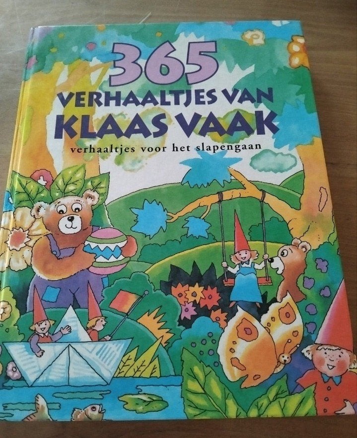 3x 365 Verhaaltjes Boeken: Klaas Vaak, Olifantjes, Kabouters, Ophalen of Verzenden, Zo goed als nieuw, Sprookjes