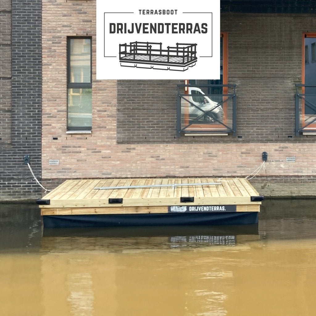 Drijvend ponton 5x2.40m | steiger | ponton | boot | vlot, Info@drijvendterras.com, Nieuw, Ophalen of Verzenden, Cannenburgerweg 63K, Ankeveen