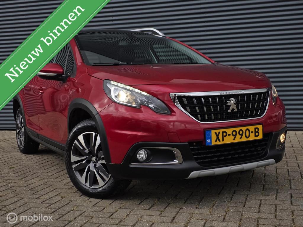 Peugeot 2008 1.2 PureTech Allure AUTOMAAT/PANO/CAMERA, Euro 6, 1199 cc, Met garantie (alle), 610 kg