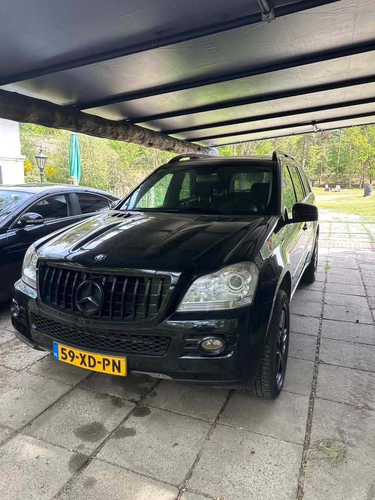 Mercedes-Benz GL 5.5 Gl500 4MATIC AUT 2007 Zwart, Auto's, Automaat, GL, 8 cilinders, 7 stoelen