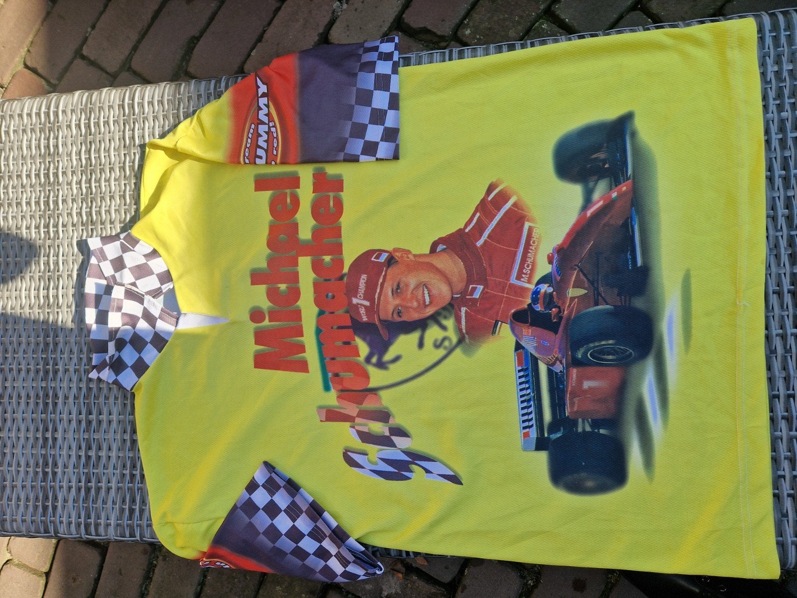 Michael Schumacher t-shirt / shummy F1  maat XXL, Ophalen of Verzenden, Zo goed als nieuw