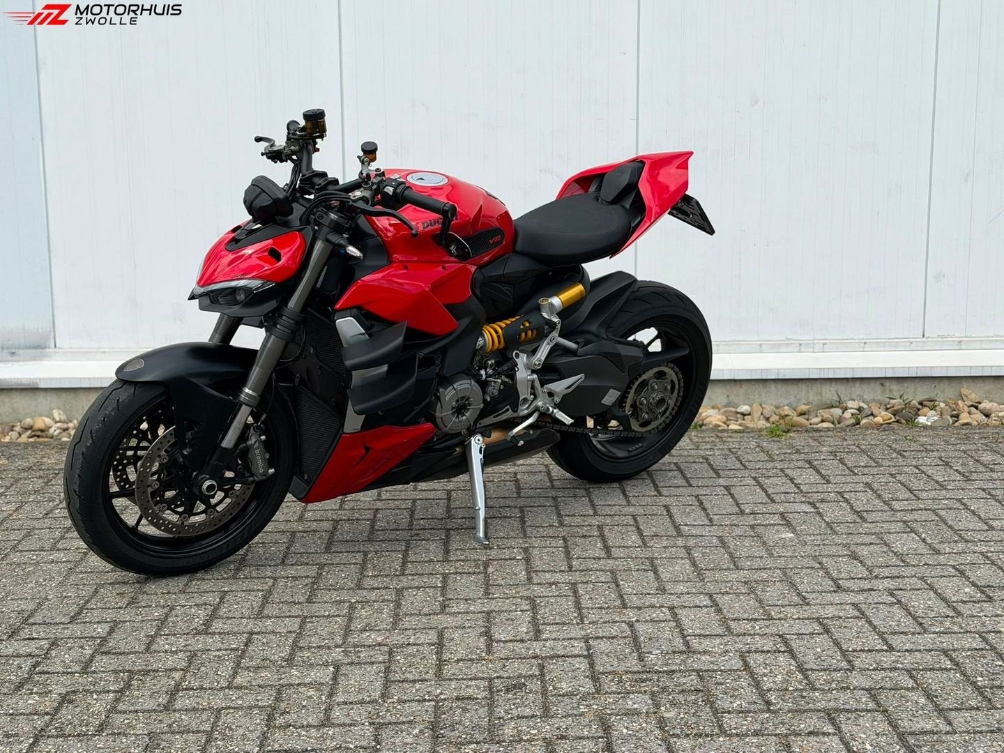 DUCATI STREETFIGHTER V2 (bj 2023) 4,558 km, DUCATI, 2 cilinders, Motorrijbewijs A, Bedrijf