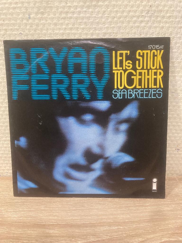 Bryan Ferry let's stick together PS 7inch single, Ophalen of Verzenden, Gebruikt, Pop