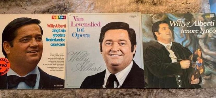 Willy Albert 3xlp, Cd's en Dvd's, Vinyl | Nederlandstalig, Ophalen of Verzenden, Gebruikt, Overige genres