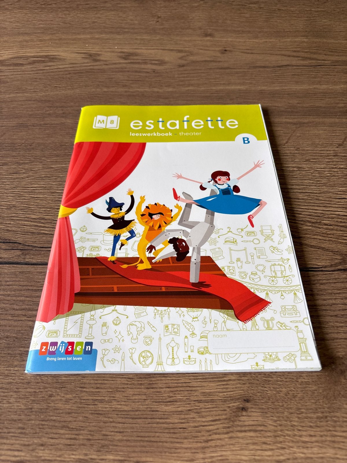 Estafette leeswerkboek theater B - Nieuw, Ophalen, Nieuw, Overige niveaus, Nederlands