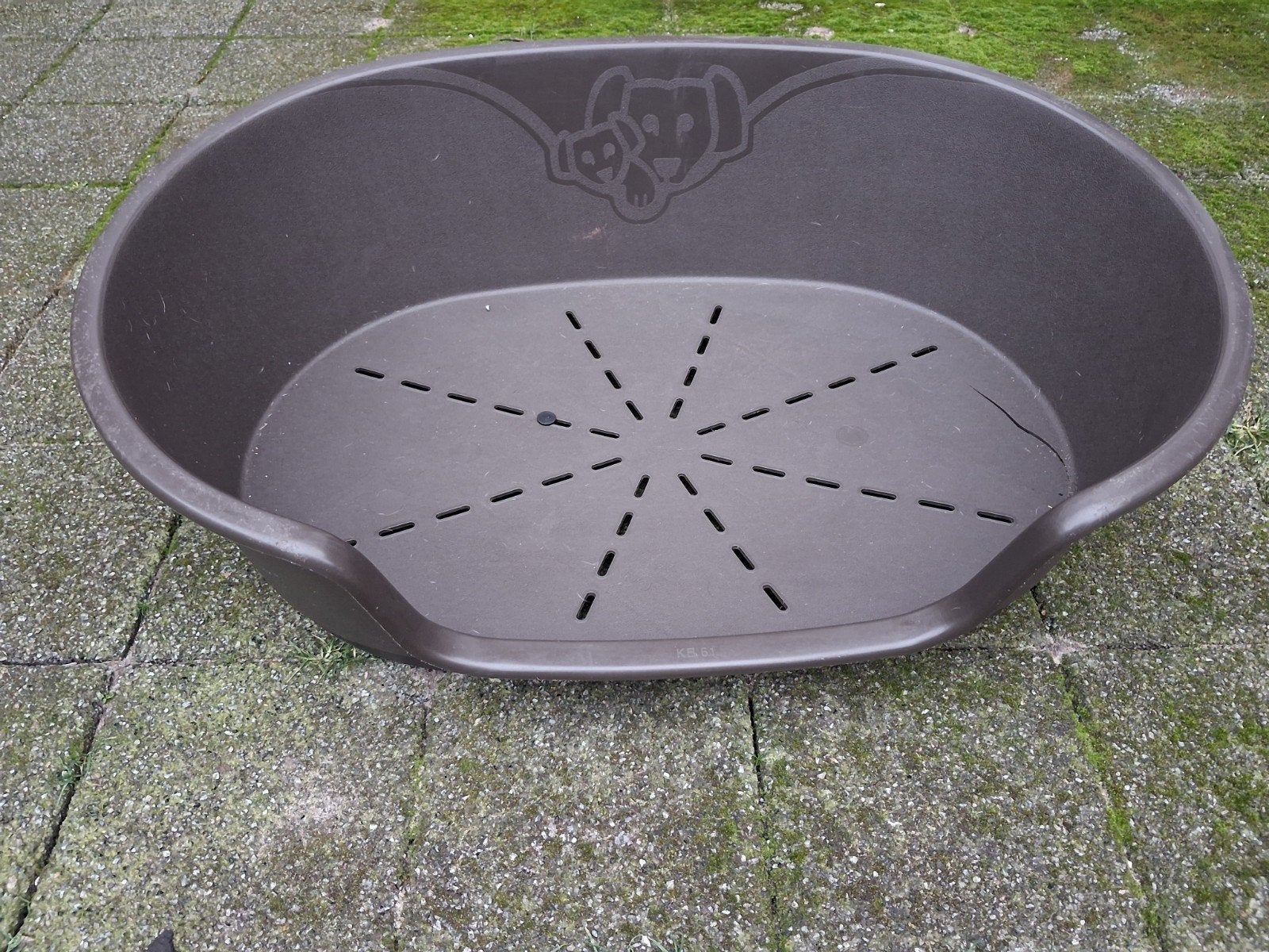 Honden mand kunstof., Dieren en Toebehoren, Ophalen, Gebruikt, Polyester