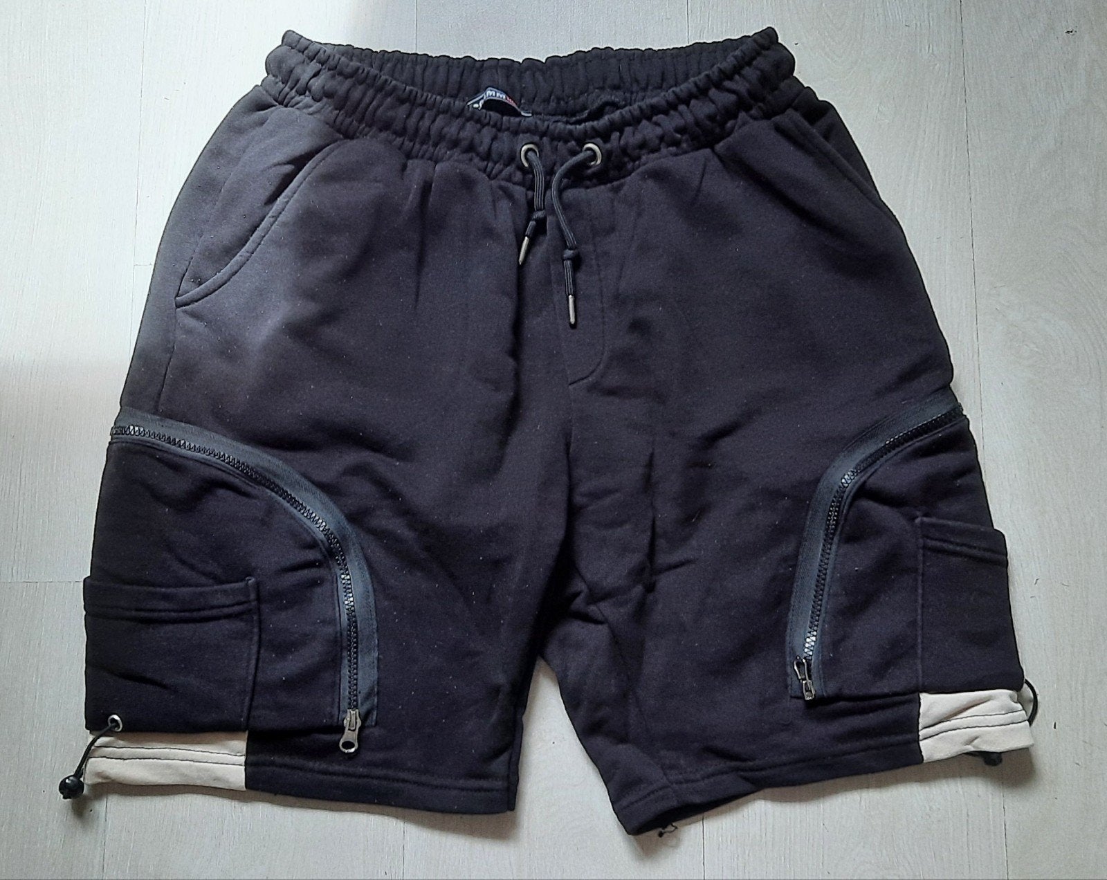 Scamm Zwarte Cargo Jogging Short Maat L, Maat 52/54 (L), Zwart, Ophalen of Verzenden, Scamm