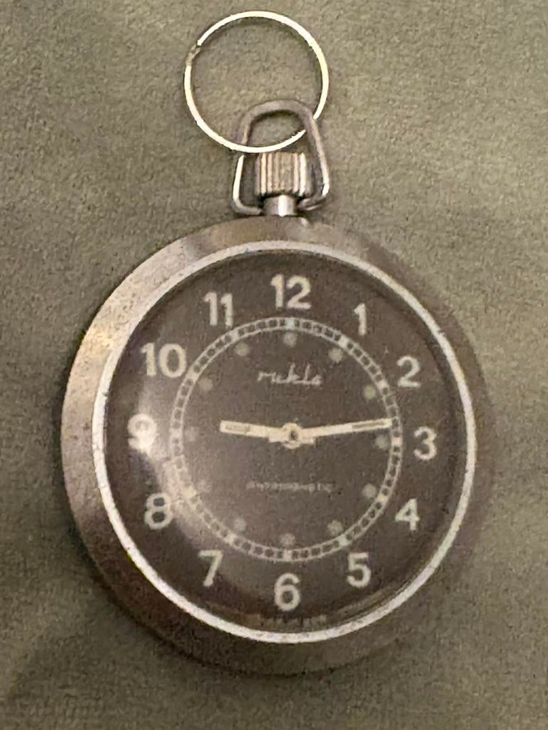 Vintage Ruhla zakhorloge - antimagnetisch mechanisch horloge, Ophalen of Verzenden
