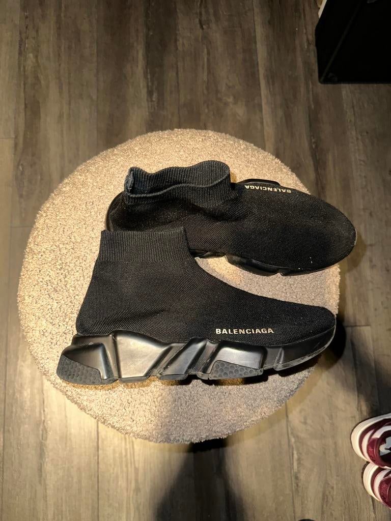 Balenciaga schoenen maat 37 -, goede staat, Ophalen of Verzenden, Gedragen, Zwart, Sneakers of Gympen