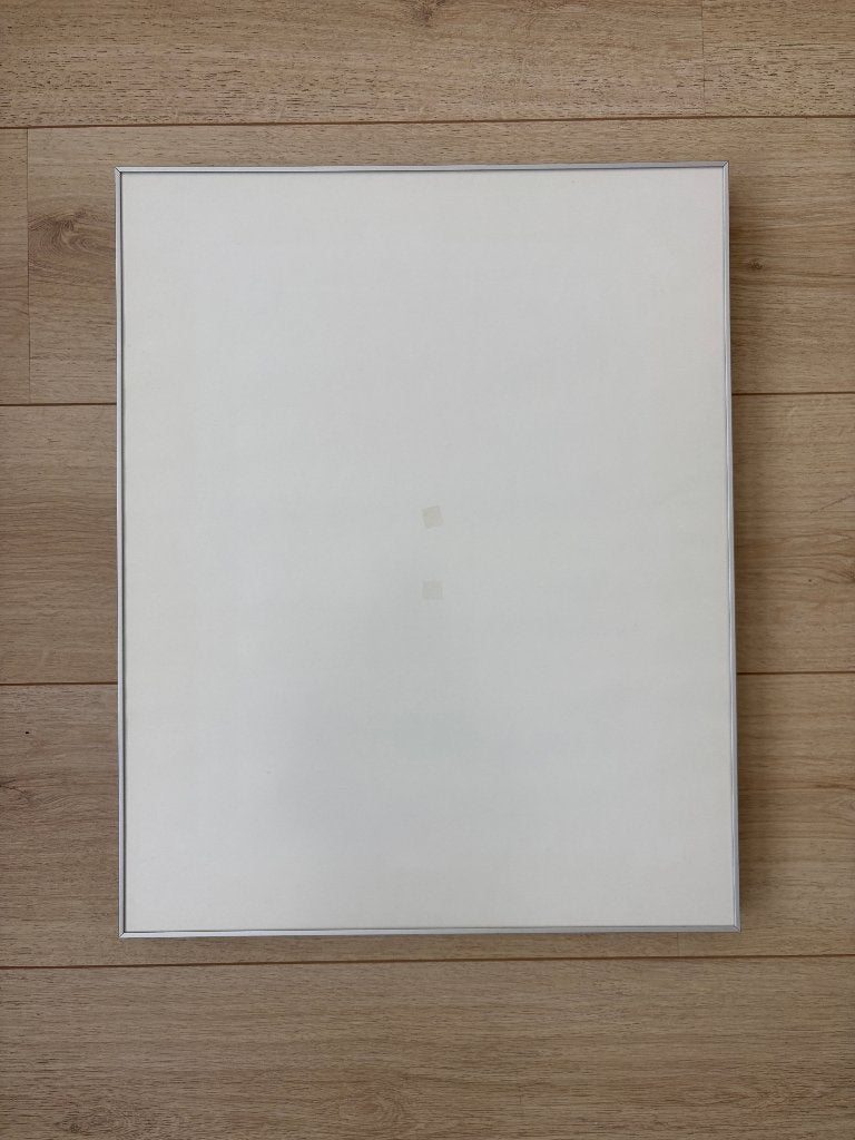 Wissellijst met smalle RVS rand, Ophalen, Gebruikt