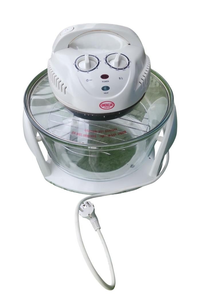 Grill apparaat, Ophalen, Minder dan 45 cm, Minder dan 45 cm, Hete lucht