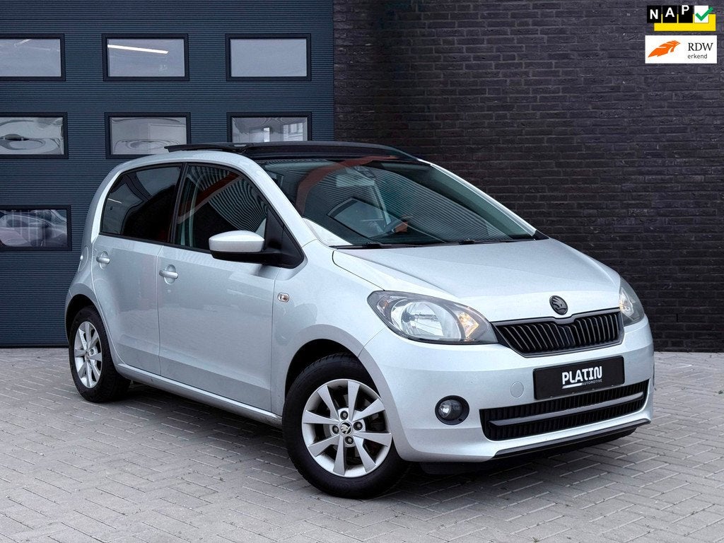 Skoda Citigo 1.0 Greentech Elegance |Pano|Cruise|PDC|BT, Auto's, Skoda, Bedrijf, Te koop, Citigo, ABS, Airbags, Airconditioning
