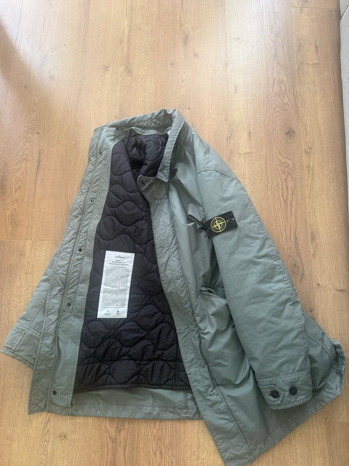 Stone Island jas met uitneembare voering, Ophalen of Verzenden, Zo goed als nieuw, Maat 52/54 (L), Groen