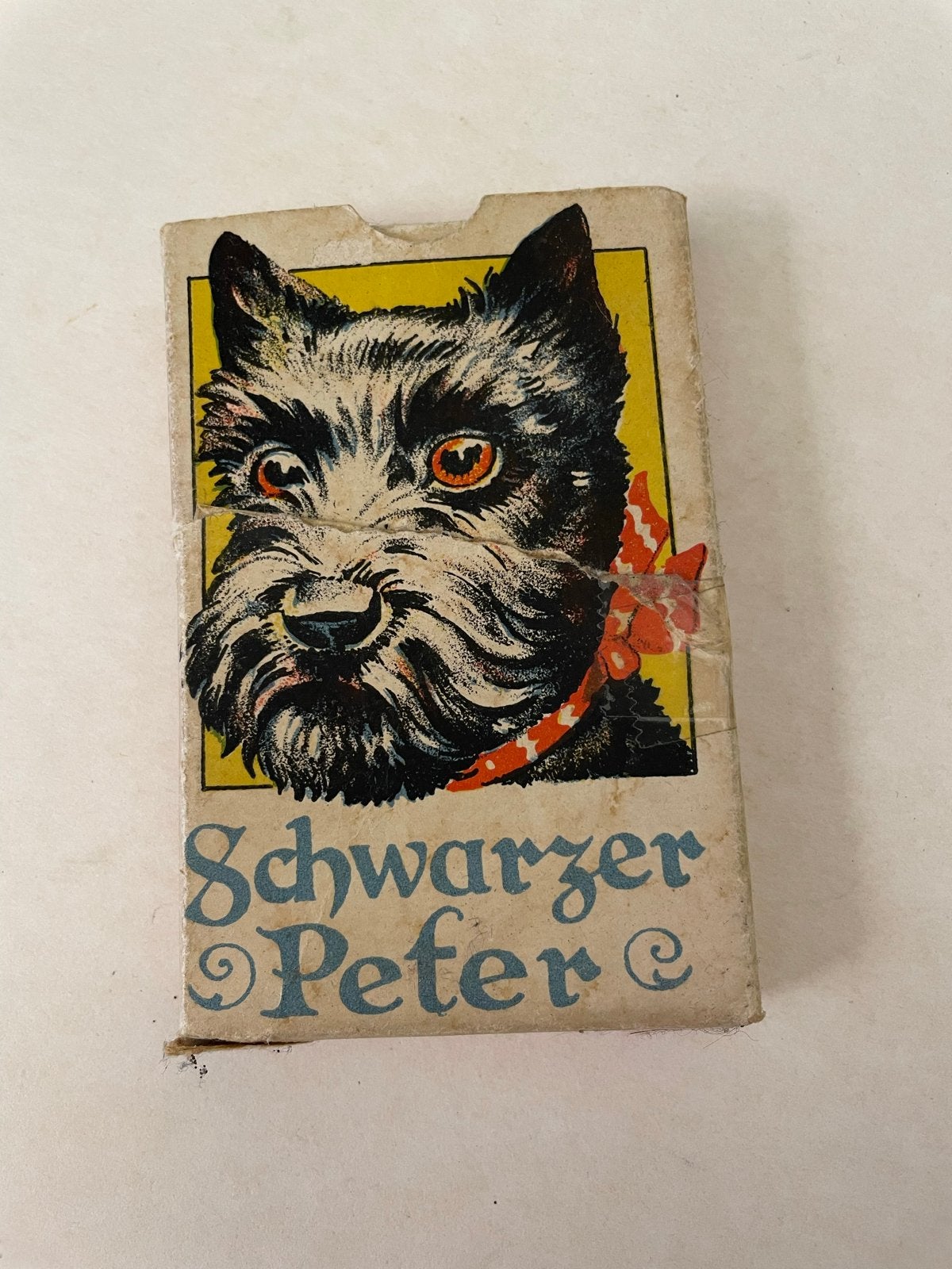 Vintage Zwarte Piet Kaartspel - Duitsland, Hobby en Vrije tijd, Ophalen of Verzenden, Gebruikt