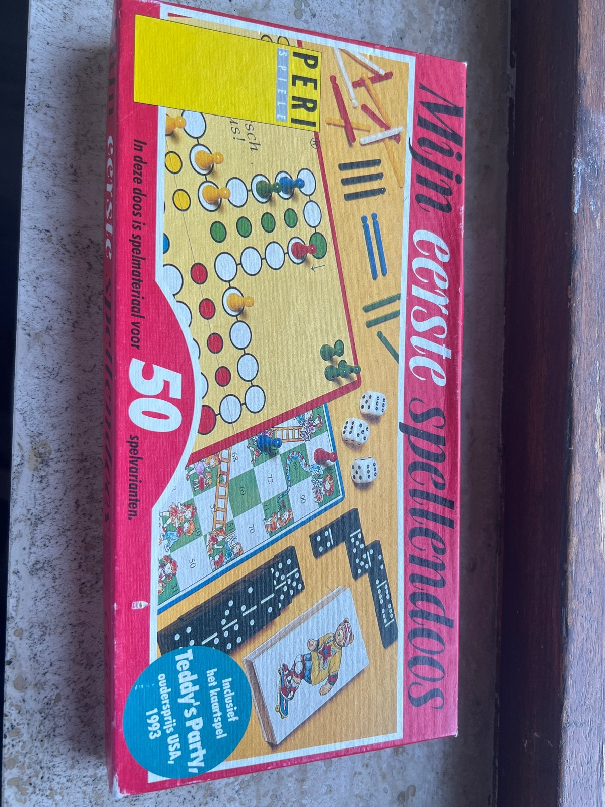 Mijn Eerste Spellendoos - 50 Spelvarianten, Een of twee spelers, Ophalen of Verzenden, Nieuw