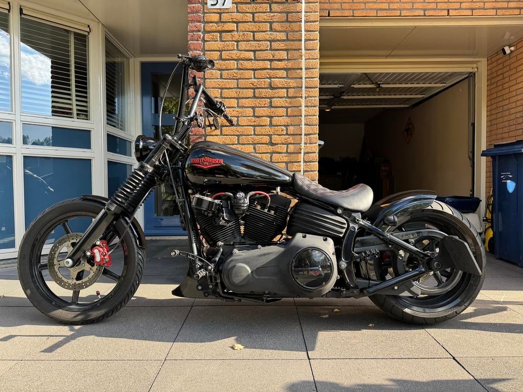FXCW HD Rocker 2008 5HD Custom, Sportuitlaat, 2 cilinders, Chopper, Particulier