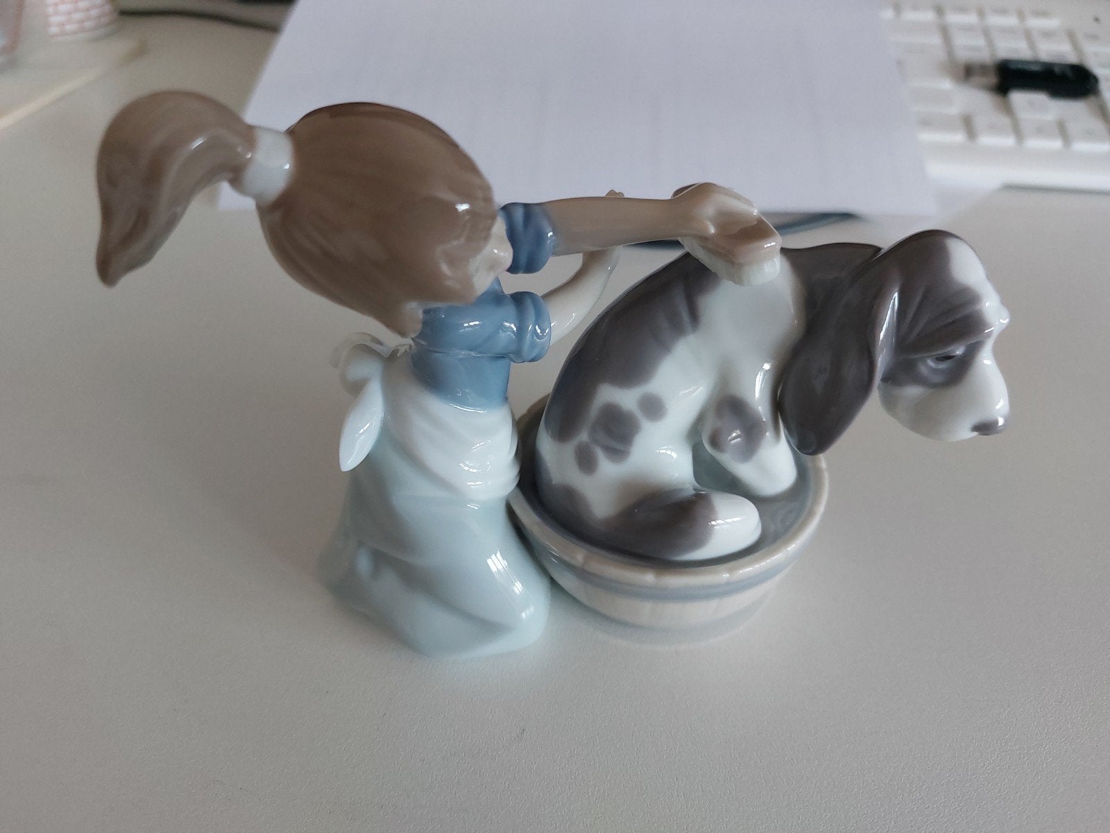 Lladro keramiek beeltje, Ophalen of Verzenden, Zo goed als nieuw, Dier
