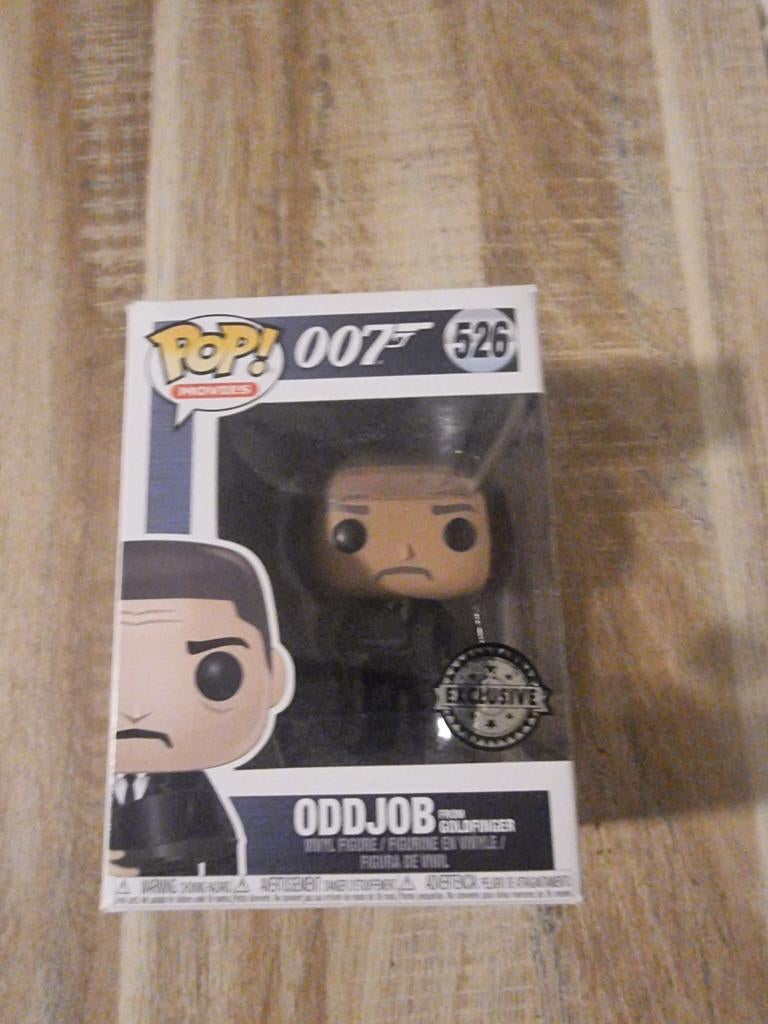 Funko Pop! 007 James Bond Oddjob Goldfinger Exclusive, Ophalen of Verzenden, Nieuw