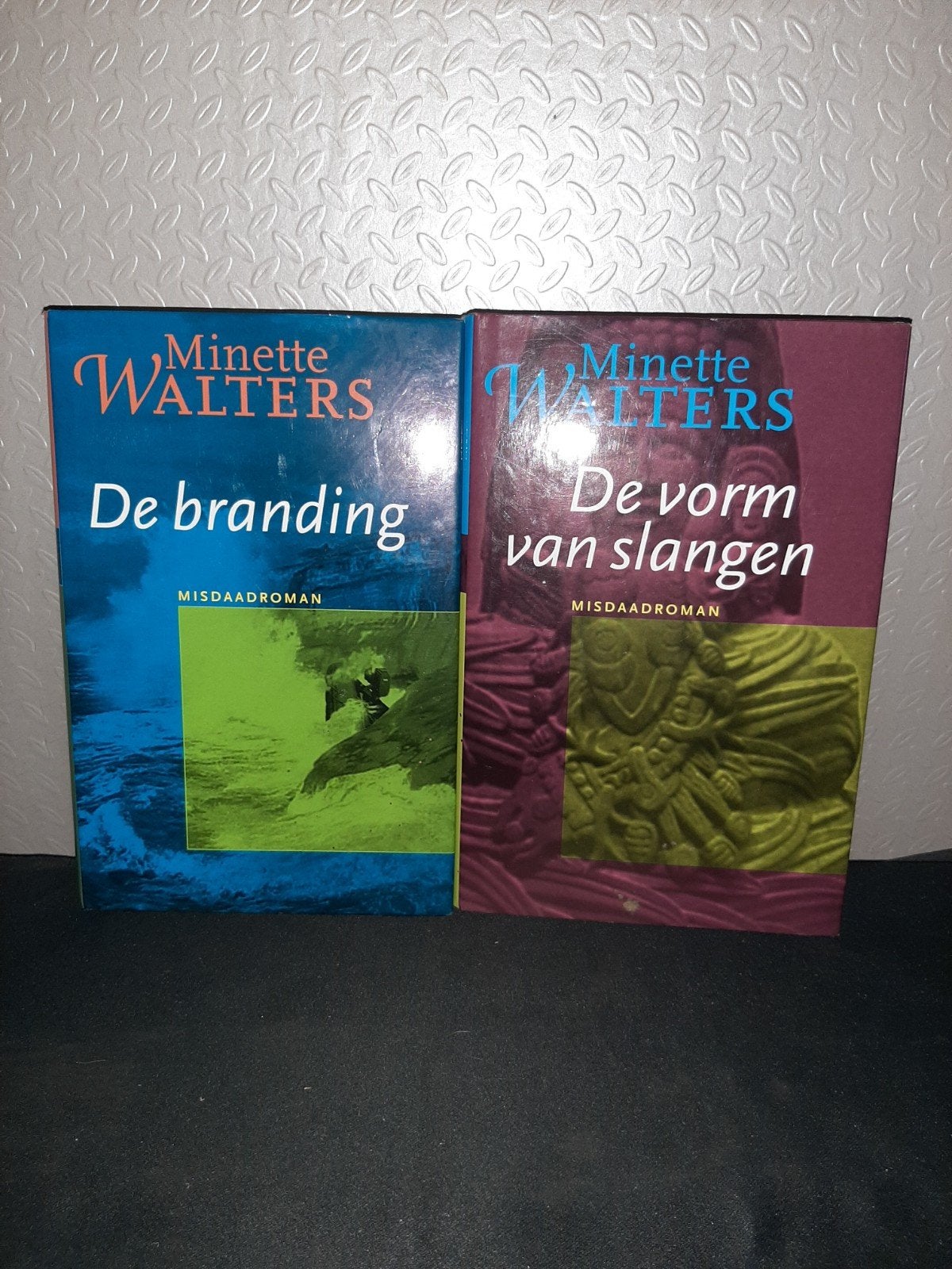 Minette Walters - De branding & De vorm van slangen, Boeken, Ophalen of Verzenden, Gelezen, Minette Walters