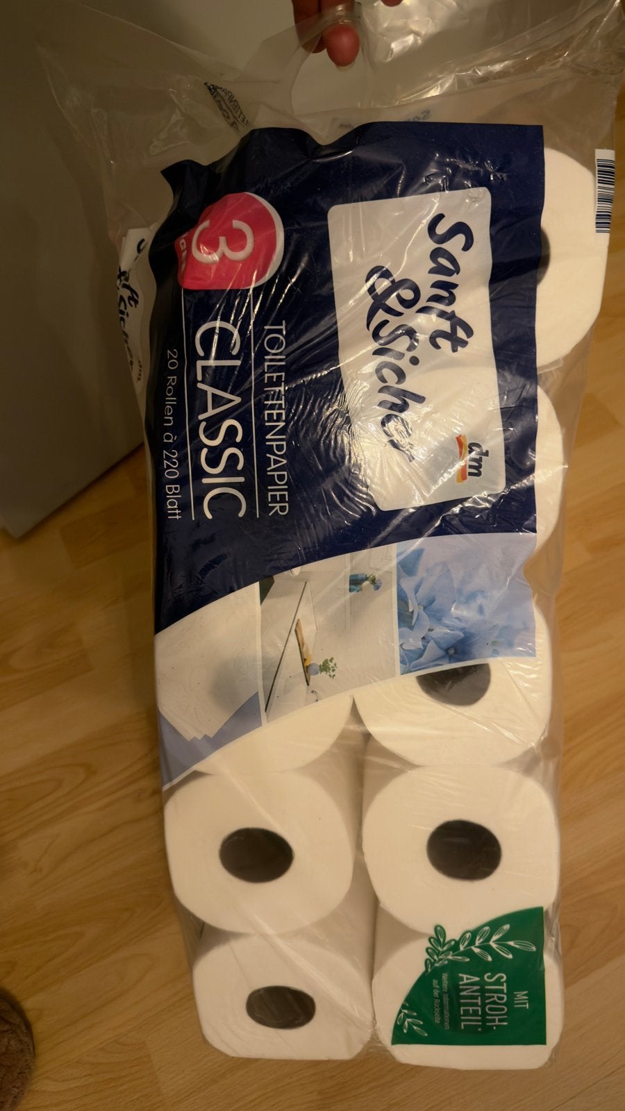 Sanft & Sicher Classic Toiletpapier 20 rollen, Huis en Inrichting, Schoonmaakartikelen, Ophalen, Overige typen
