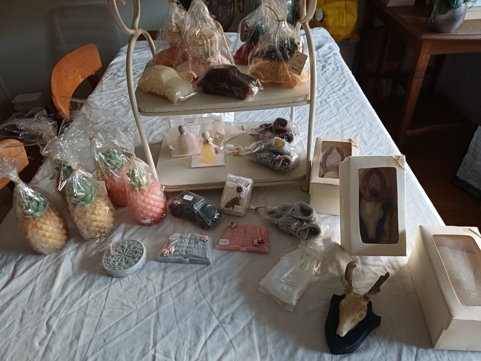 Een partij decoratie zeep, voor kerstmarkt,  fair, Ophalen, Nieuw