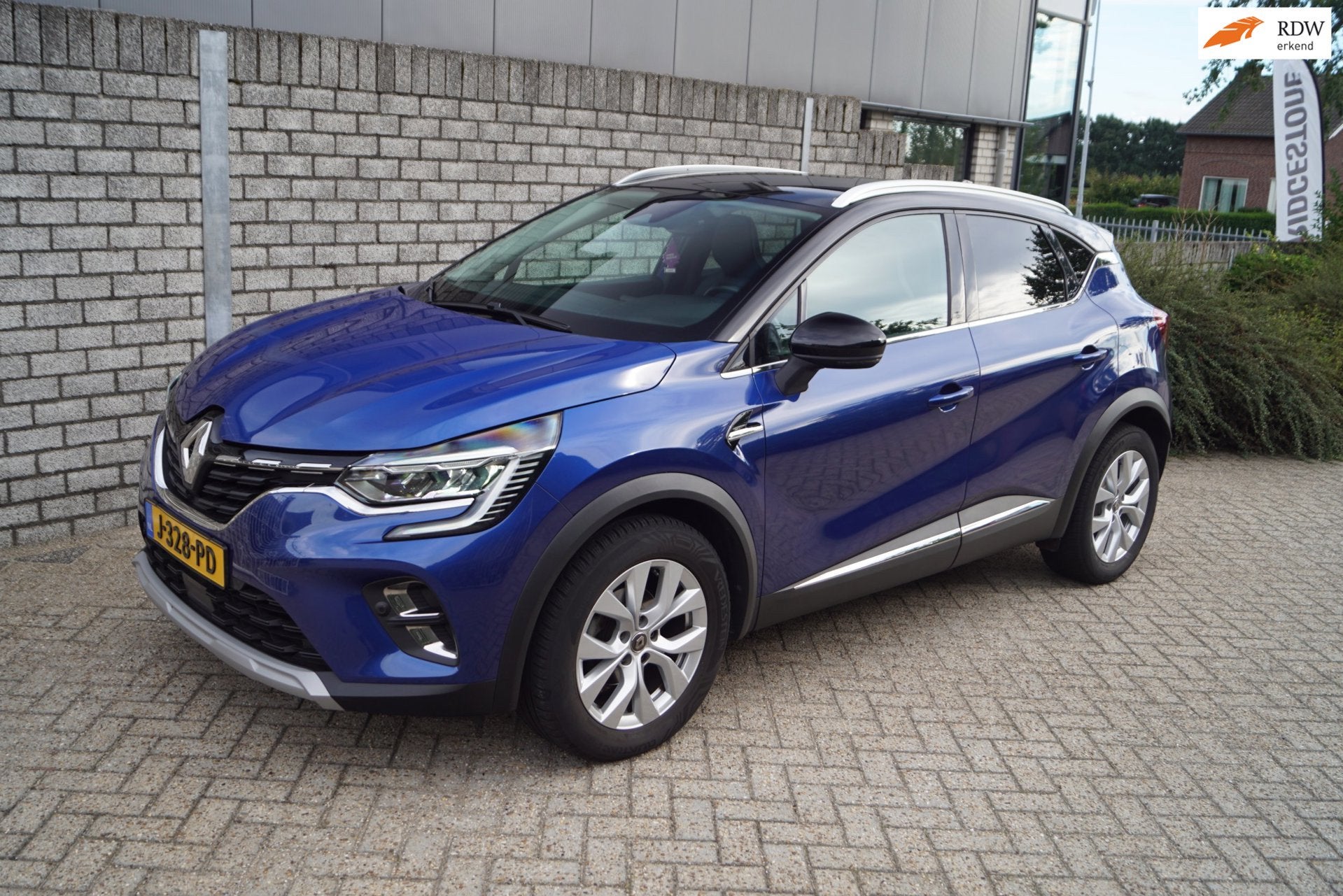 Renault Captur 1.3 TCe 130 Intens Autom Half Leder/Stof Spor