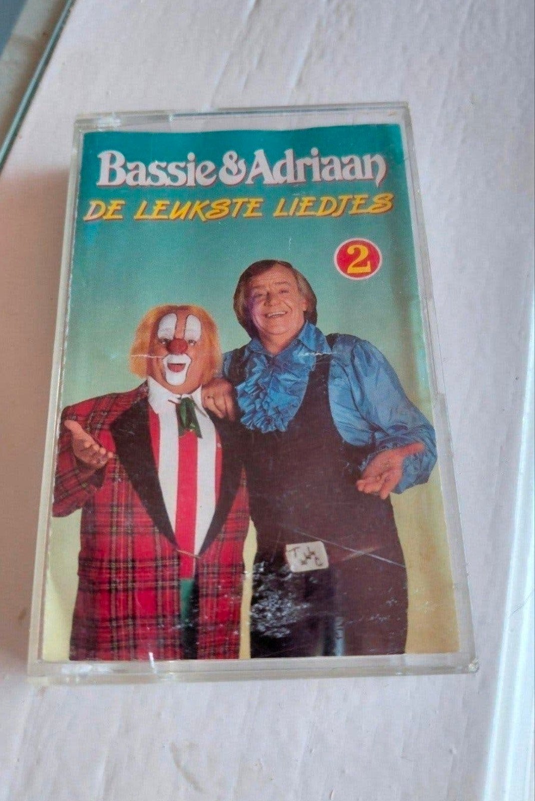 Bassie en Adriaan De Leukste Liedjes 2 cassettebandje 1992., Cd's en Dvd's, Gebruikt, Kinderen en Jeugd, 1 bandje, Ophalen of Verzenden