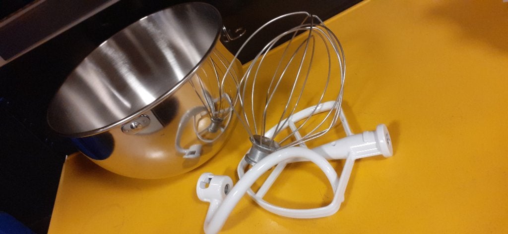 Mengkom, garde,bisschop en kneedhaak voor Kitchenaid, 4 liter of meer, Ophalen, Nieuw, 3 snelheden of meer