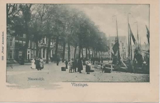 Vlissingen Nieuwendijk, Verzenden, Voor 1920, Ongelopen, Zeeland