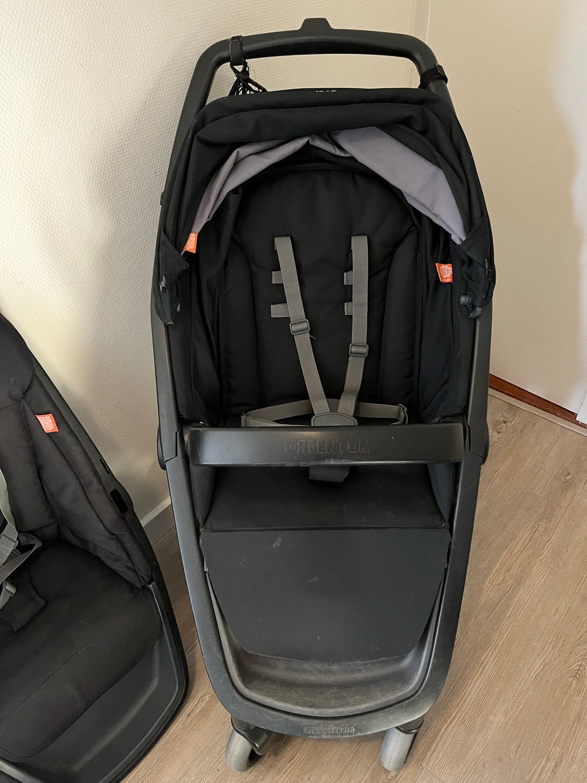 Greentom 3-in-1 Kinderwagen met Voetenzak, Tas & Regenhoes, Kinderen en Baby's, Gebruikt, Combiwagen, Met reiswieg, Ophalen