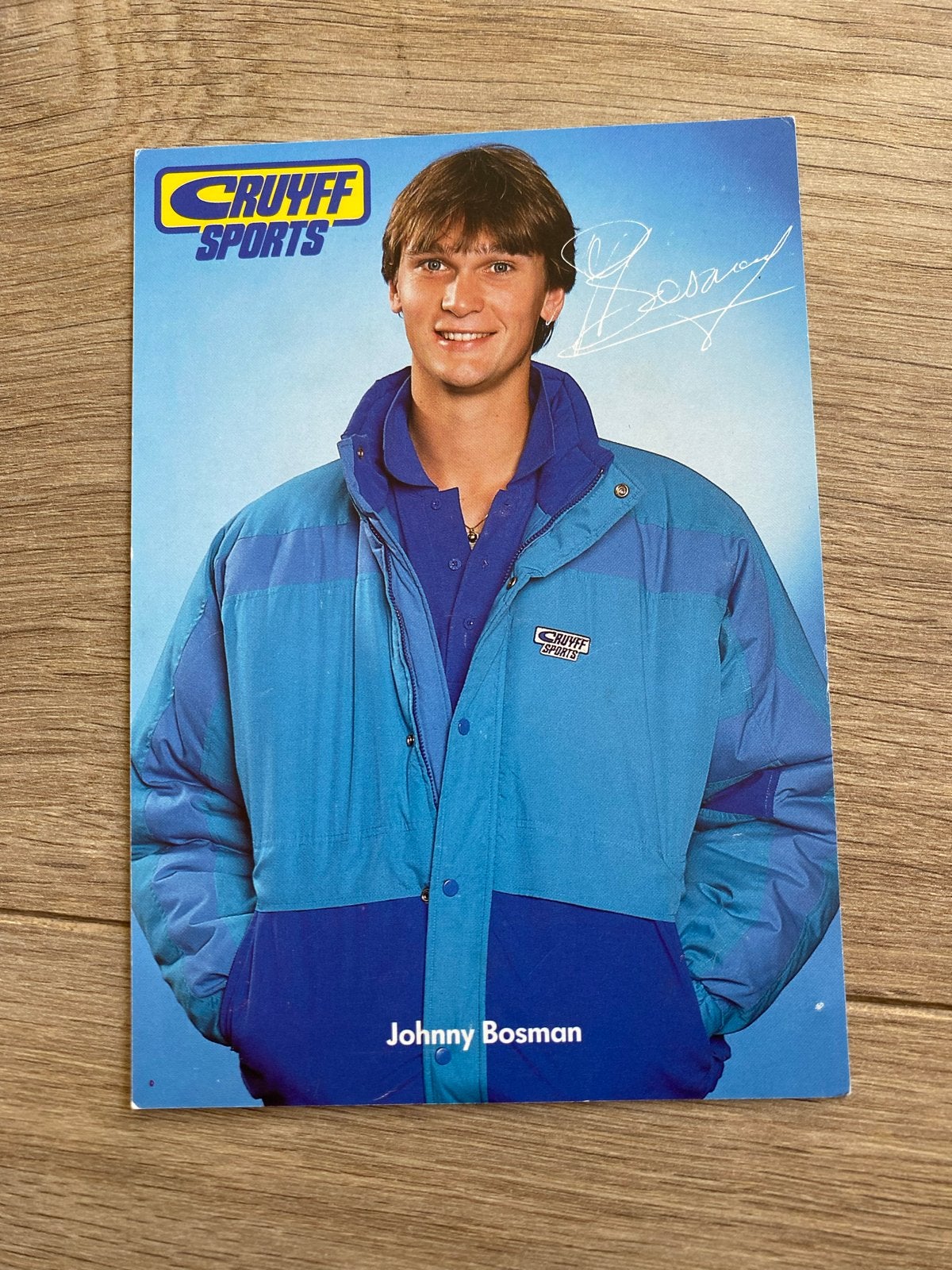 Cruyff Sports Spelerskaart Johnny Bosman, Ophalen of Verzenden, Gebruikt, Overige binnenlandse clubs, Spelerskaart