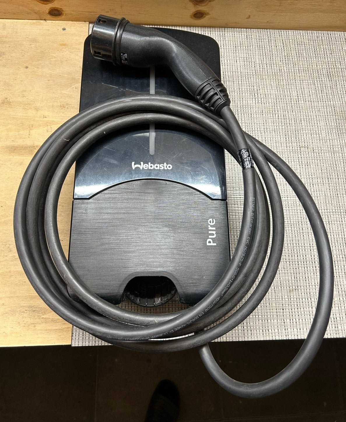 Webasto Pure! 11kw 3fase auto lader!, Ophalen, Gebruikt, Laadpaal en Laadkabel