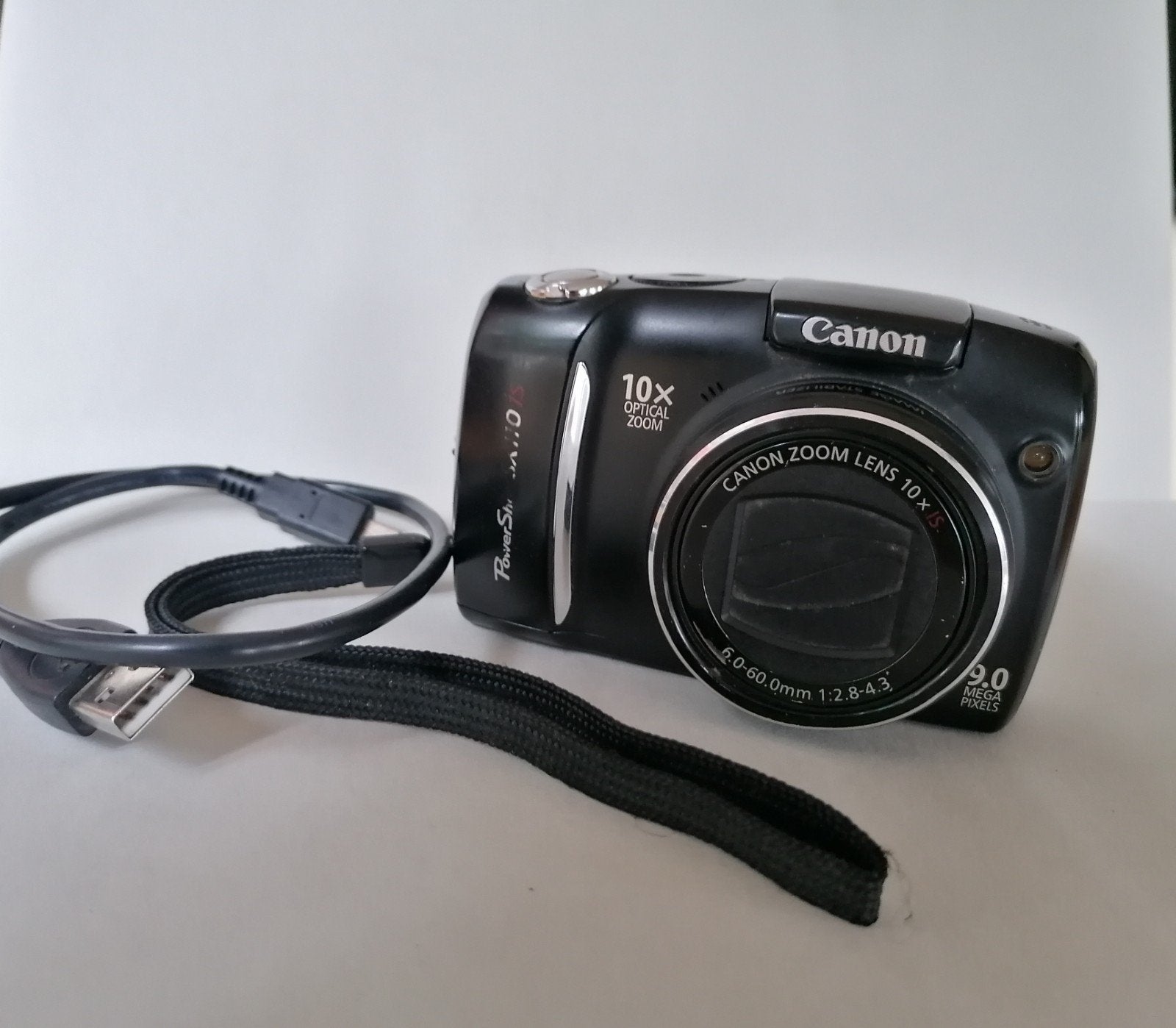 TOP! Canon PowerShot SX10 IS - 9.0 MP Digitale Camera, Gebruikt, Canon, Ophalen of Verzenden, Ingebouwde flitser