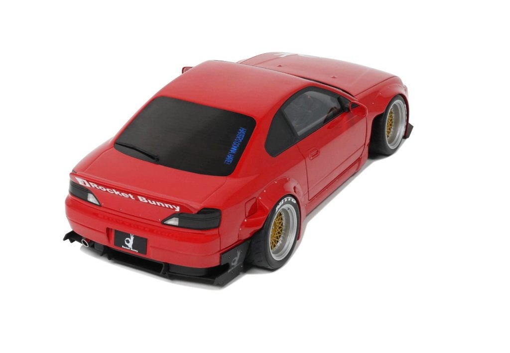 ROCKET BUNNY NISSAN SILVIA S15 ROOD 2014 1/18 OTTO R. OT1115, Verzenden, Nieuw, Auto, OttOMobile