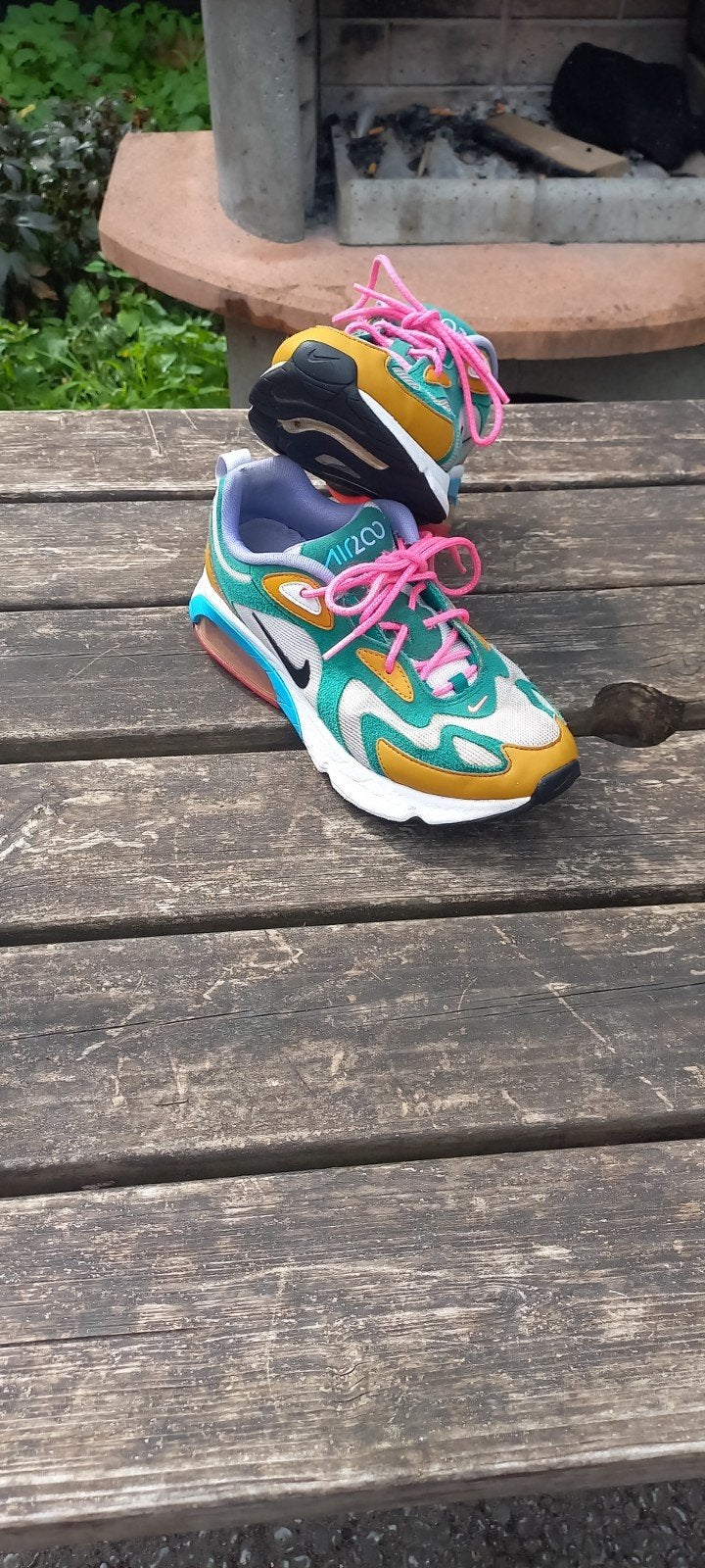 Air max 200 Nike dames schoenen, maat 39, Ophalen, Zo goed als nieuw, Zwart, Sneakers of Gympen