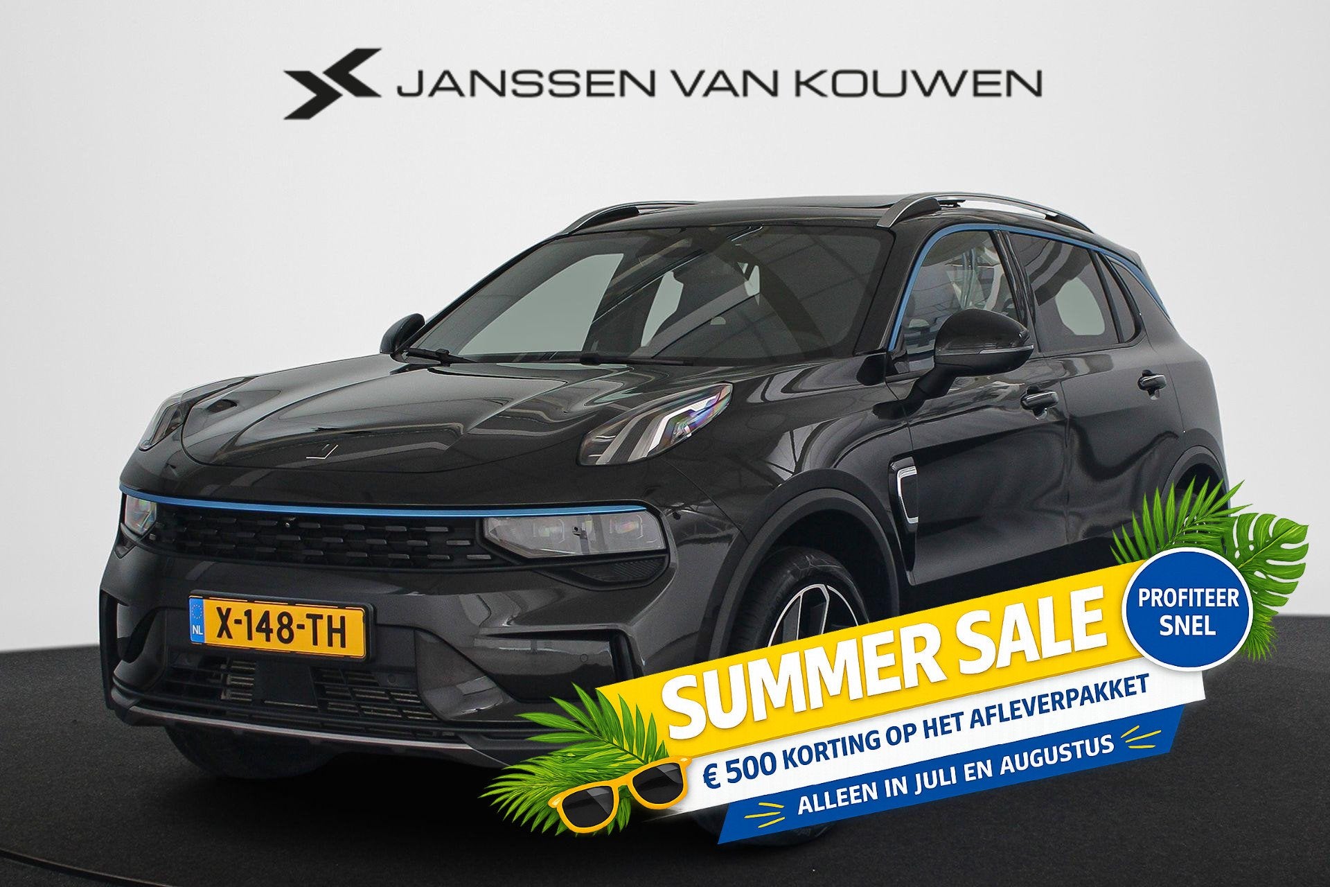 Lynk & Co 01 1.5 PHEV Trekhaak Panoramadak Stoelverwarming 3, Stof, Euro 6, Bedrijf, 1854 kg