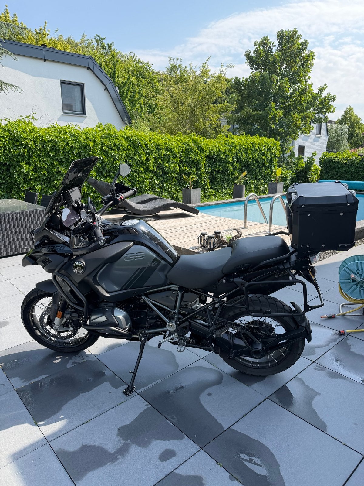 BMW R 1250 GS Triple Black 2021 met Jekyll & Hyde uitlaat, 2 cilinders, Motorrijbewijs A, Gebruikt, Particulier