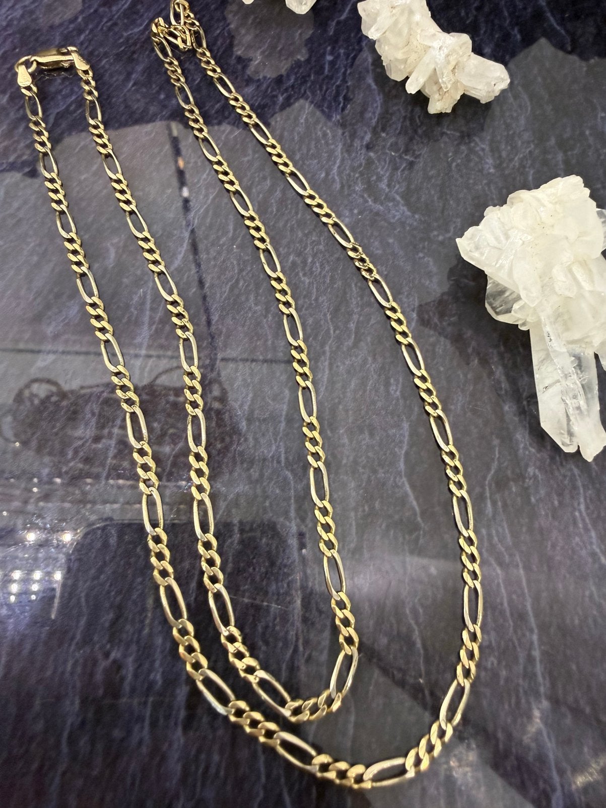 Prachtige 14 karaats gouden figaro ketting, Sieraden, Tassen en Uiterlijk, Kettingen, Ophalen of Verzenden, Zo goed als nieuw