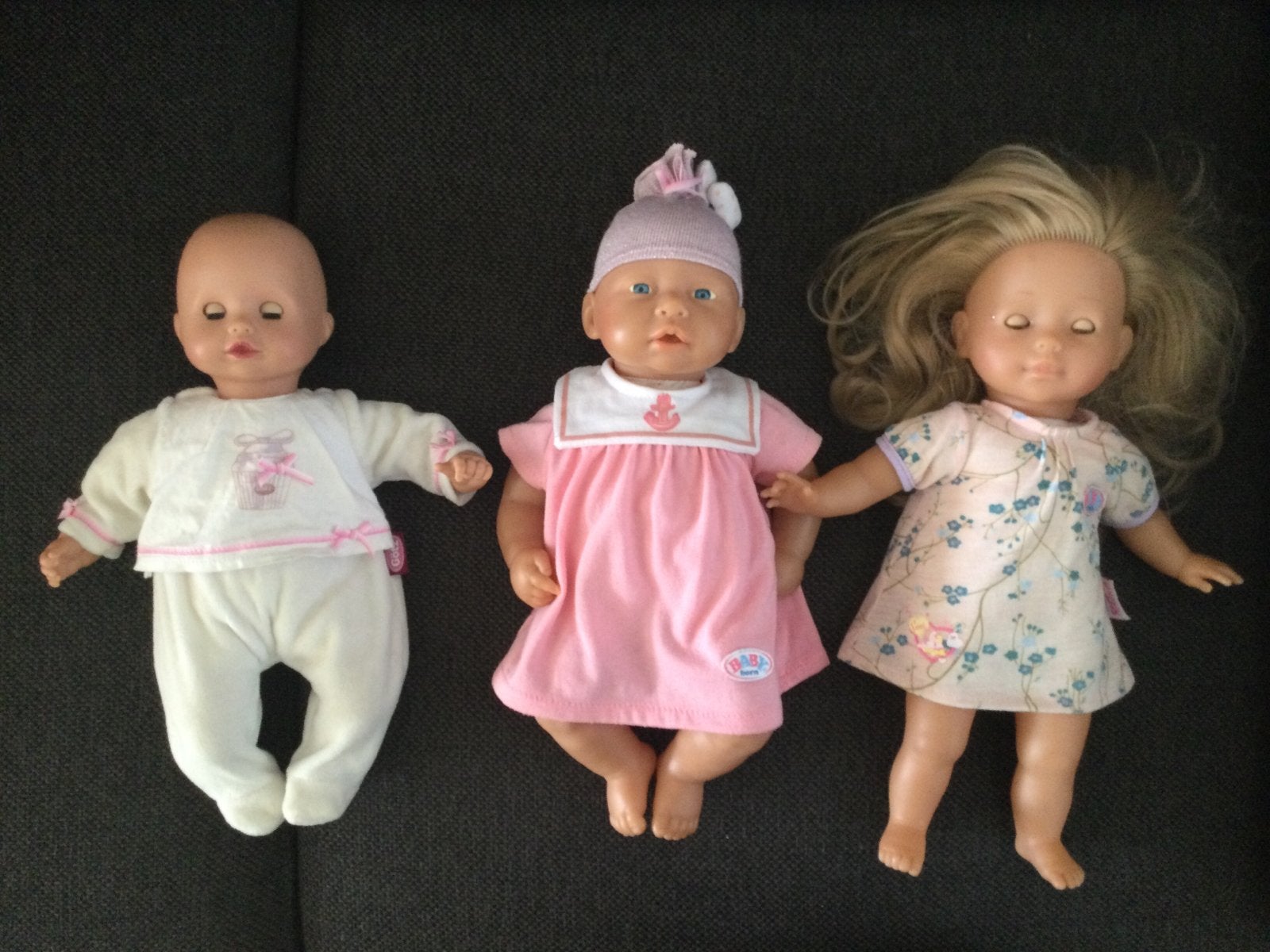 3 mooie kinderpoppen., Ophalen of Verzenden, Zo goed als nieuw, Poppenhuis