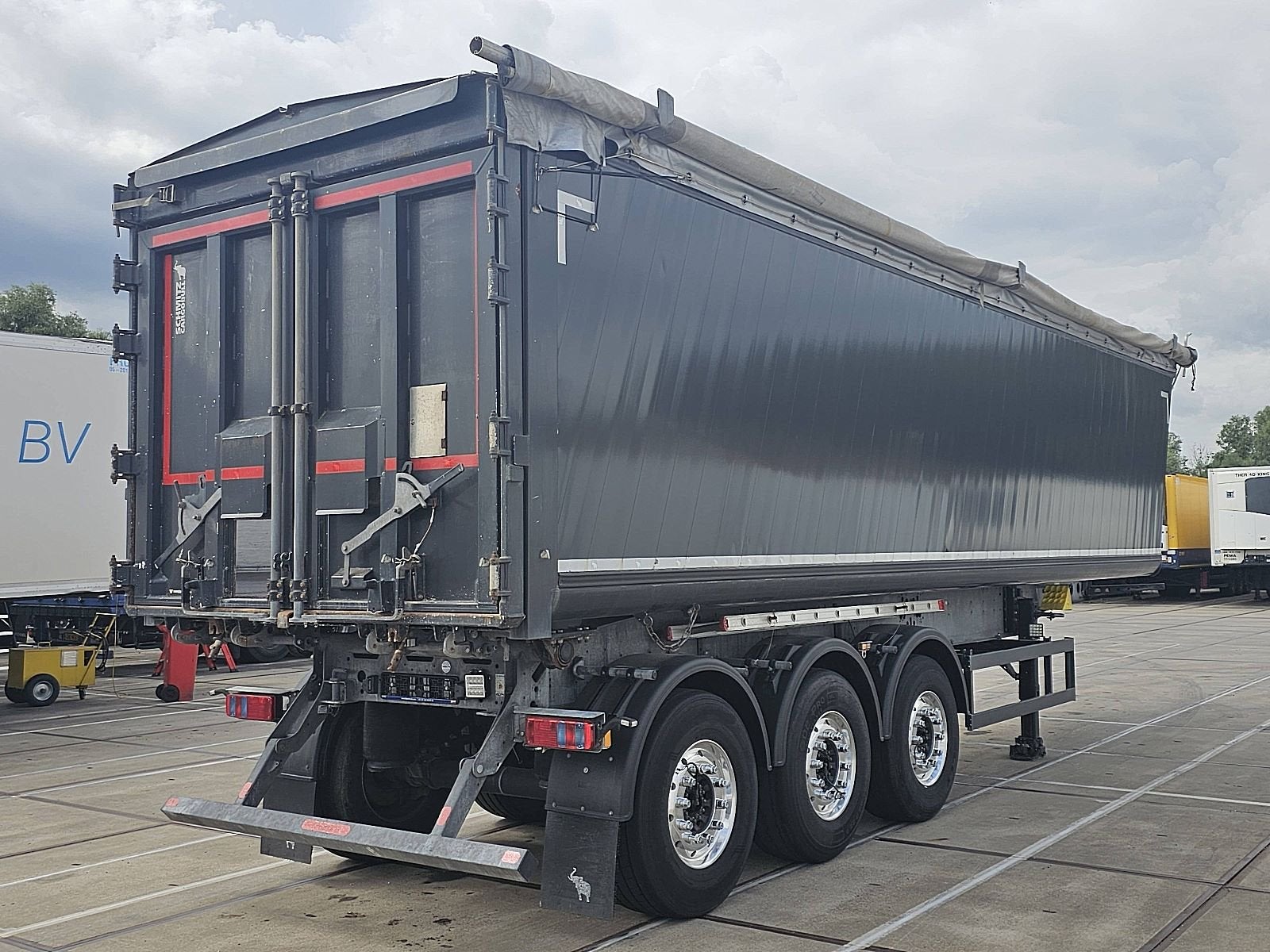 SCHMITZ SCB S3D, Auto's, Vrachtwagens, Overige kleuren, Bedrijf, ABS, Aanhangers en Opleggers