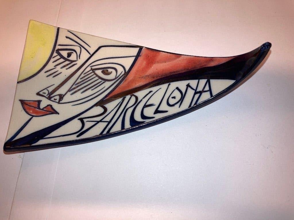 Otero Regal Ceramics Studio Pottery Stijl Picasso Barcelona, Antiek en Kunst, Ophalen