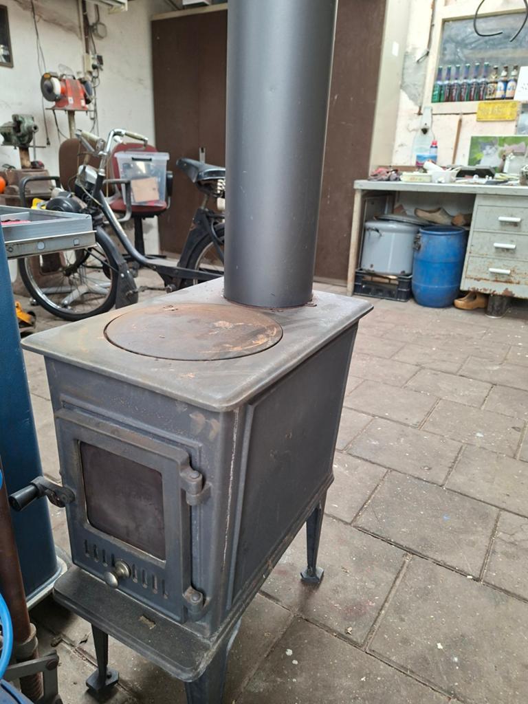 Kacheltje, Ophalen of Verzenden, Hout, Houtkachel