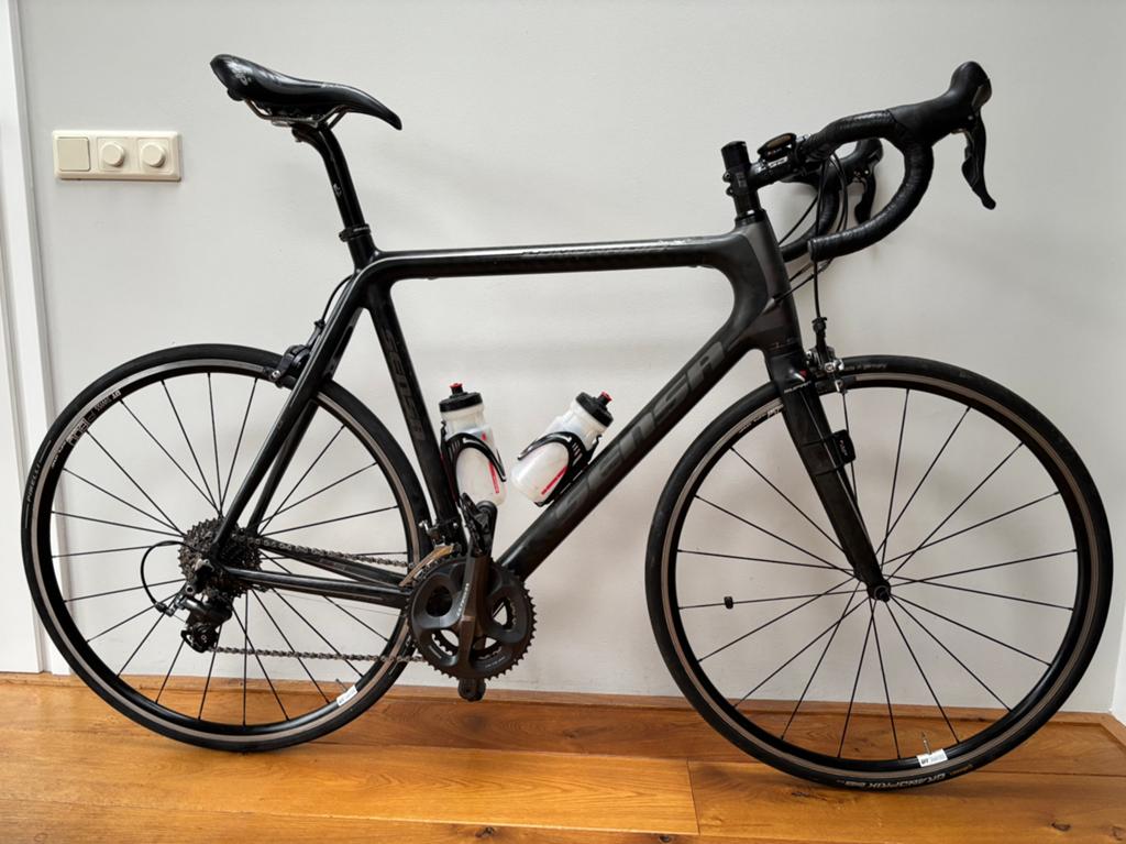 Racefiets Sensa Lombardia, Shimano Ultegra, carbon, XL/59, 28 inch, Gebruikt, Carbon, 15 tot 20 versnellingen