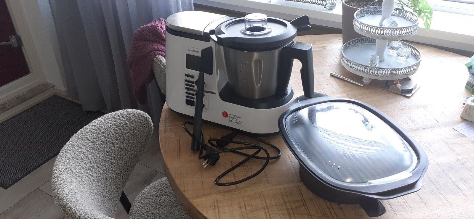 Monsieur cuisine édition plus, Witgoed en Apparatuur, Keukenmixers, 4 liter of meer, Ophalen, 3 snelheden of meer