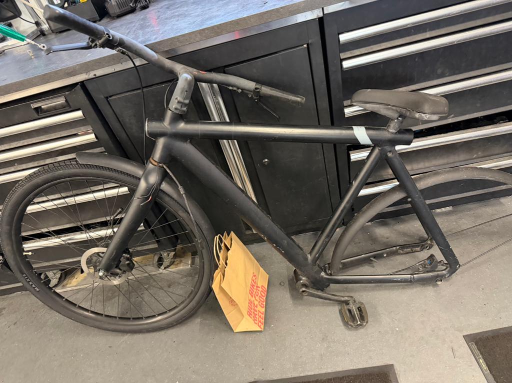 Vanmoof s3 voor onderdelen, Fietsen en Brommers, Fietsonderdelen, Gebruikt, Motor, Aluminium, Ophalen