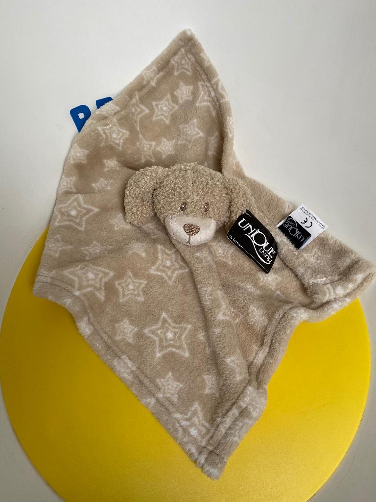 5814 Unique living doek hond bruin sterren, Ophalen of Verzenden, Hond