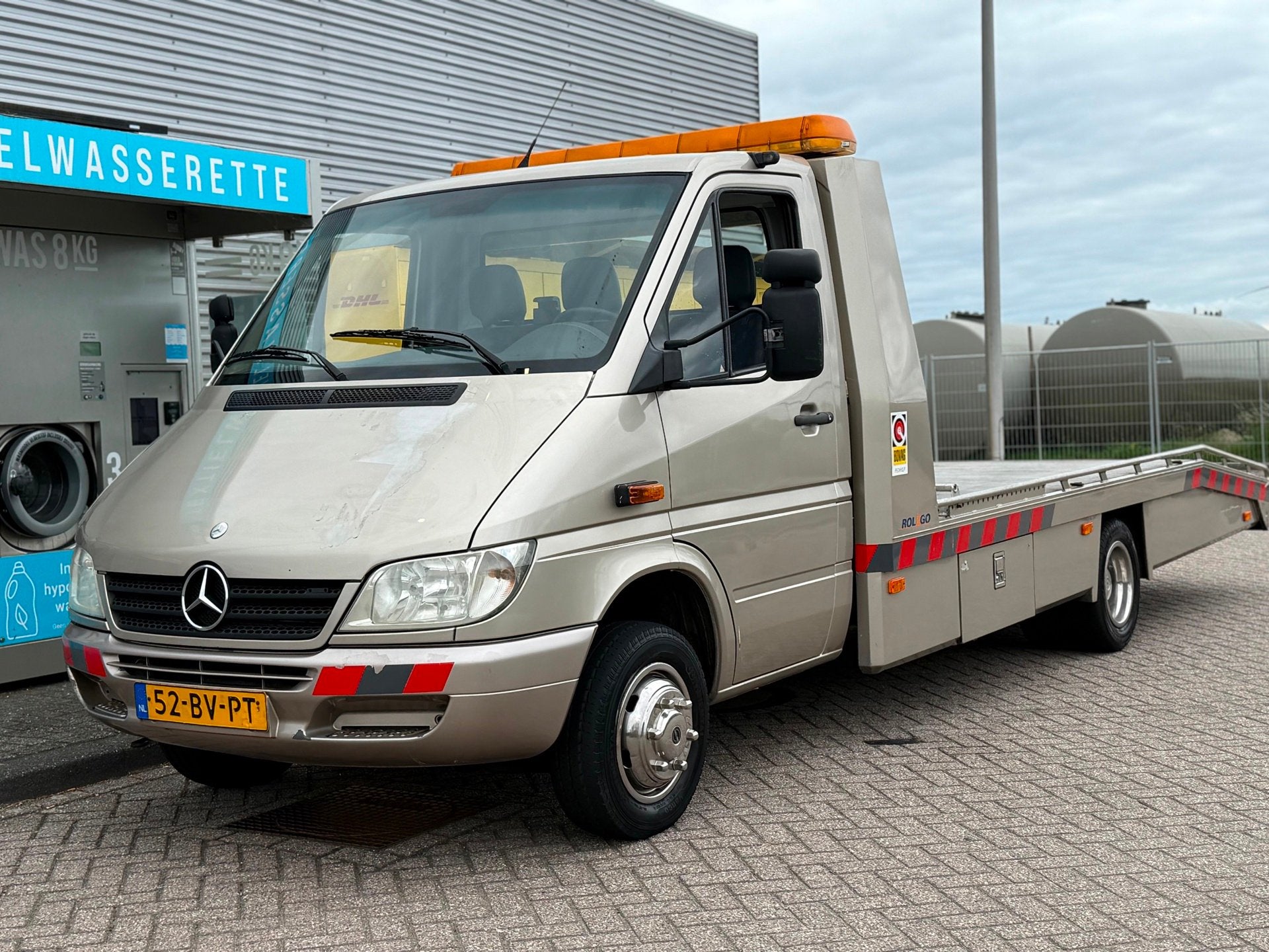 Mercedes-Benz Sprinter 411 CDI Bj 12-2005 Tijhof Luchtvering, Dealer onderhouden, Gebruikt, Euro 6, 4 cilinders